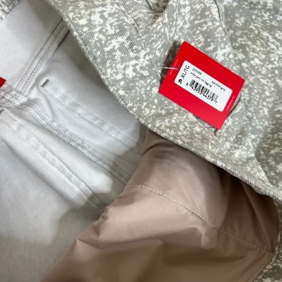 Spanx Jean-ish In Speckled Grey Leggings Pants - Picture 11 of 16